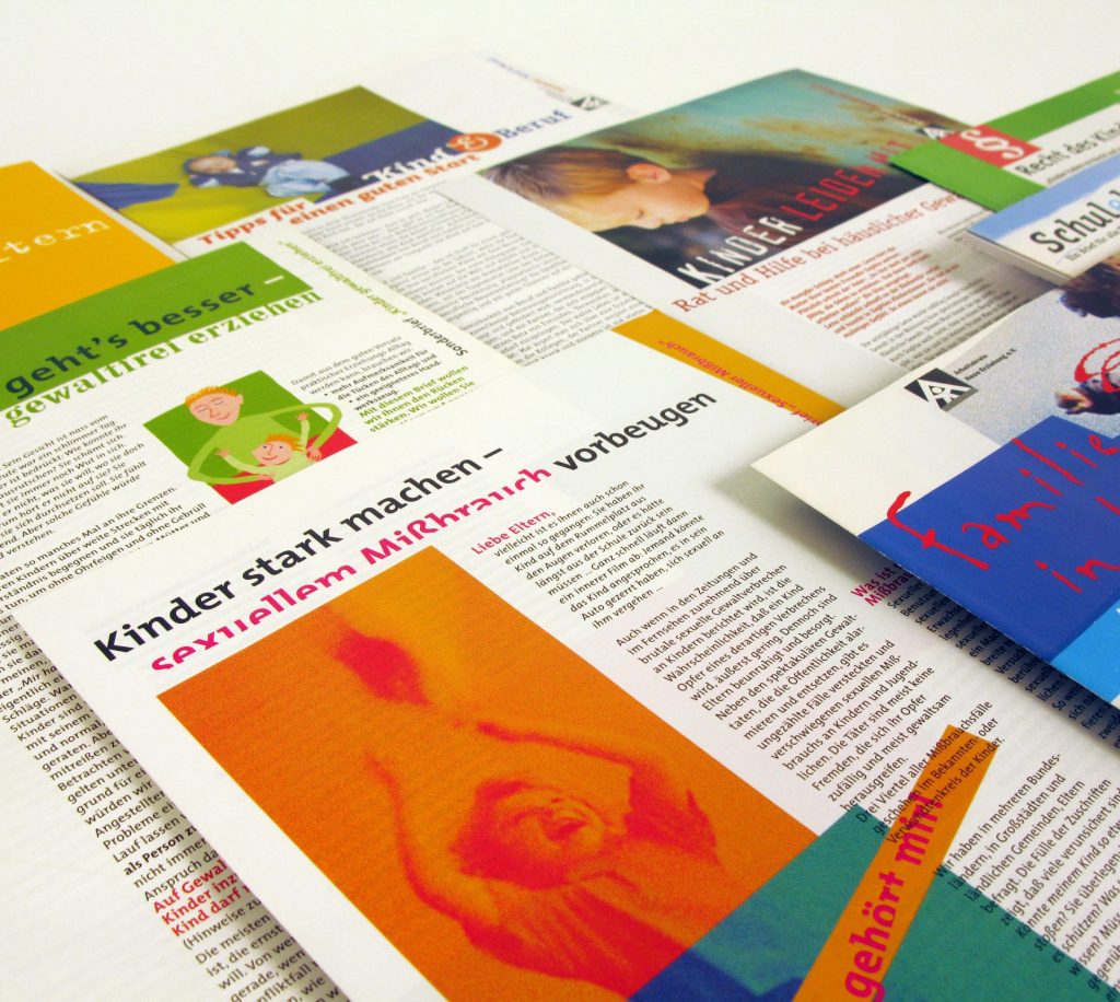 Editorial Design - ANE Elternbriefe - Erziehungsberatung