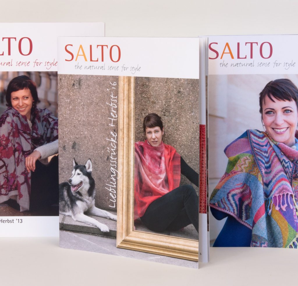 Editorial Design - Salto Modevertrieb Produktkataloge